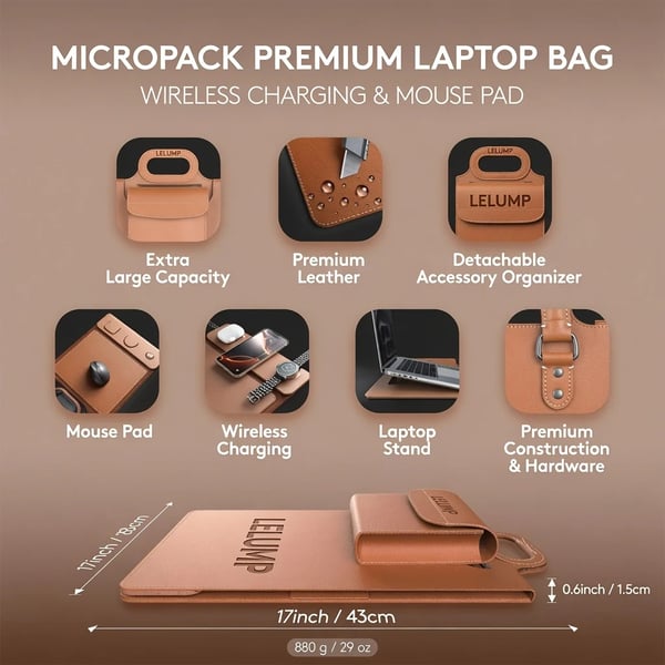 🔥New Premium Wireless Charging Laptop Bag
