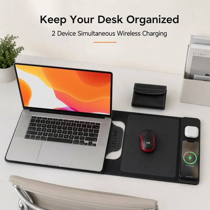 🔥New Premium Wireless Charging Laptop Bag